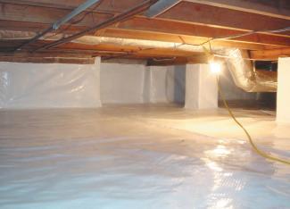 Crawl Space Encapsulation